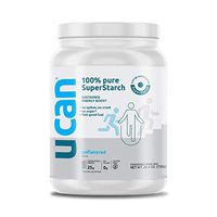 UCAN Energy Powder (Plain, 26.5oz, 30 Servings) - Gluten Free, No Sugar, Vegan, Pre- and Post-Workout Drink, Keto Friendly