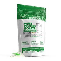 5LBS Unflavored Whey Protein Isolate Protein Powder (Micro-Filtrated) - High Protein, Low Carb, Low Fat - Customize Your Protein with Two Free TrueBoost or TrueFlavor Protein Shake Enhancements