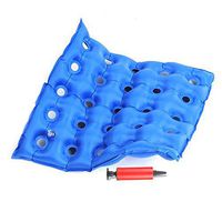 FYGAIN Medical Air Inflatable Seat Cushion for Wheelchair Office Home, Ideal for Prolonged Sitting FDA Approved 17.7" X 17.7"- Blue