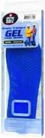 Moneysworth & Best Men's Gel Work Insoles (Blue, Cut to size)