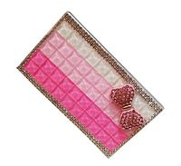 Black Temptation [Bow] Ladies Rhinestones Cigarette Case Women Cigar Box Cigarette Holder