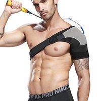 LANGYINH Shoulder Support Brace Compression Sleeve for Men & Women,for Rotator Cuff Injury,Bursitis,Frozen Shoulder,Tendinitis,Right