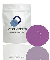 Adhesive Patches for Libre, MiaoMiao, Enlite, Guardian 3; (20 Count) Waterproof, CGM Tape (Purple)