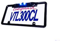 BOYO VTL300CL - Full-Frame License Plate Backup Camera with Parking Lines and LED Lights (Black)