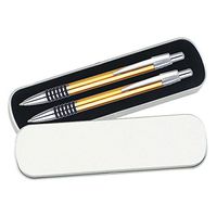 Regent Metal Pen and Pencil Set (Gold)