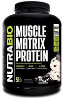 NutraBio Muscle Matrix - Whey Protein Blend (Cookies and Cream, 5 Pounds)