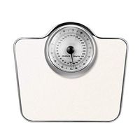 Lcxliga Body Weight Bathroom Scale - Manual Mechanical Analog Weighing Scale,Professional Extra-Large Dial Precision Scale,Capacity 136Kg