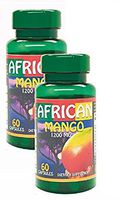 African Mango Capsulas. Excelente quemador de grasa. Set de 2 frascos. Controla colesterol, trigliceridos y azucar. Ayuda a reducir grasa Corporal de manera Natural.