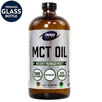 Now Sports Nutrition, MCT (Medium-Chain triglycerides) Oil 14 g, Weight Management, Liquid, (in Glass), 32-Ounce