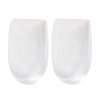 Height Increase Insole for Men & Women Taller Insoles, FunDiscount Heel Shoes Lifter Elevator Shoe Insole Soft Elasticity Shock Absorption Decompression Inner Heightening Insoles (Women, 2CM)