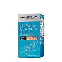 GNC Total Lean Advanced Premium CLA 3-6-9, 120 Softgel Capsules, Supports Exercise and Muscle Recovery