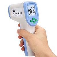 Infrared Forehead Thermometer, Non-Contact Digital Thermometer, Accurate Medical Electronic Thermometer for Baby Kids and Adults, Instant Reading, (Include 9v Battery)10-15 Days Deliver