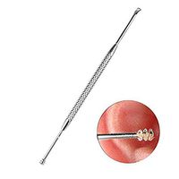 Heyuni. Ear Wax Cleaner Stainless Steel Spiral Curette Double End Ear Pick Spoon(Silver)