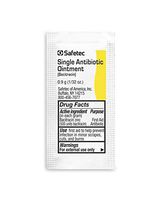 Safetec Antibiotic (Bacitracin) Ointment.9 g. Pouch (Bulk Package - 2000 Count)