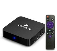 4GB+32GB MX10 Android 7.1.2 TV Box, TIMPROVE Smart Box with RK3328 Quad Core A53 Processor 64 bits Support Bluetooth 2.4GHz WiFi 100M LAN 3D Movies 4K Solution H.265