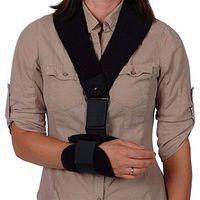 Active Arm Supports NuSling Magnetic/Ergonomic Shoulder Sling & Immobilizer/Breathable Shoulder Support Brace for Men & Women/Magnetic Arm Support Brace/One-Handed Arm Sling for Arm Pain & Recovery