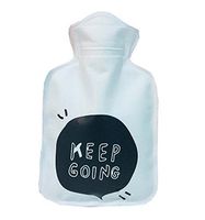 Winter Cartoon Mini Cute Hot Water Bottle Water/Warm Hand Bag 100ml,White