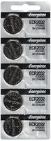 Energizer CR2032 Replacement Batteries  for Cayeye, Sigma, Knog, Planet Bike & Many Others, Card of 5