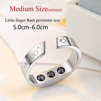 Snore Reducing Anti-snoring Men's Magnetic Classic Germanium Titanium Steel Negative Ion Anti-snoring Health Care