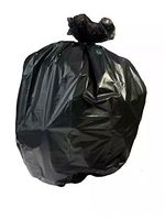 Resilia 40-45 Gallon Super Strong Trash Bags - Black 50 Bags/Roll, 1.5 Mil Thick, 40x46 inches (WxH), Wire Ties Included, Made in USA