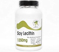 Soy Lecithin 1350mg ~ 200 Capsules - No Additives ~ Naturetition Supplements