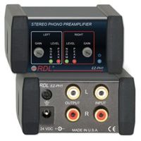 RDL EZ-PH1 Stereo Turntable Preamplifier