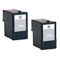 Amsahr 18C2080 Lexmark X2600 Remanufactured Replacement Ink Cartridges - Includes Two Black Cartridges Ink