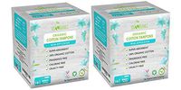 Organic Cotton Non-Applicator Tampons (Super Absorbency) by Sky Organics (2 Pack)- Chemical-Free, Vegan & Cruelty-Free, Biodegradable Plant Based Feminine Care, Natural Digital Tampons (32 ct)