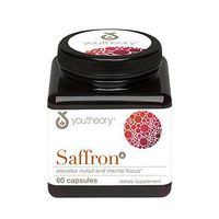 Youtheory Saffron Advanced with Rhodiola, 60Count (1 Bottle)