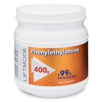 LiftMode Phenylethylamine HCL (Pea) Powder Supplement - Build Muscle, Curb Appetite, Increase Mood, Energy & Focus | Vegetarian, Vegan, Non-GMO, Gluten Free - 400 Grams (667 Servings)