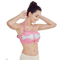 WGIRL Infrared Massage Enlargement Bra Body Enhancer Stimulation Breast Wireless Massager Tool Bigger Heating Electric Chest Lifting Vibrating Grow,L