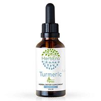 Turmeric A60 Alcohol Herbal Extract Tincture, Super-Concentrated Organic (Curcuma Longa) (2 fl oz)
