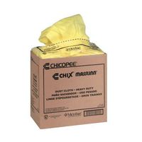 Chicopee 0911 Masslinn 24" x 24" Yellow Dusting Wiper Cloth for Furniture, Printers, Electronics, No Spray Needed (4 Packs of 25)