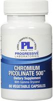 Progressive Labs Chromium Picolinate 500 Supplement, 60 Count