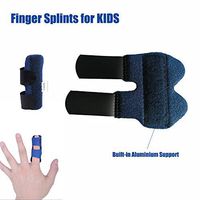 Finger Splints for Kids, TINYOUTH Compression Finger Splints with Built-in Aluminium Support, Finger Knuckle Immobilization, Finger Straightening Brace Pain Relief for Index Middle Ring Pinky Finger