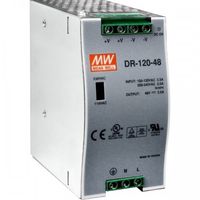 PLANET 120W 48V DC Single Output Industrial DIN Rail Power Supply (-10 ~ 60 degrees C) / PWR-120-48 /