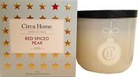 Circa Home Red Spiced Pear Scented Soy Candle 10 Oz. from Australia