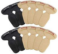 Heel Grips & Heel Cushion Inserts for Women & Men (6 PAIRS- 2 SIZES THICK & THIN) Comfortable Suede Covered Gel Heel Liners Provides Filler for Shoes Too Big | Heel Cushion Pads & Protectors | PodiaRX