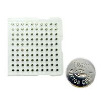 AG1 364A LR60 SR60 LR621 364 164 1.5V Alkaline Button Cell Batteries 100Pcs