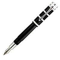 Monteverde Catalina Black Pearl Medium Point Fountain Pen - MV35120M