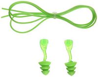 Moldex 507-6445 Glide Reusable Triple-Flange Earplugs with Cord