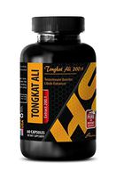 Testosterone Booster Supplement for Men - TONGKAT ALI Root Extract - Tongkat ali Root - 1 Bottle 60 Capsules