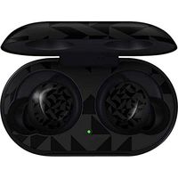 Skinit Decal Audio Skin for Galaxy Buds - Officially Licensed Skinit Originally Designed Black Design
