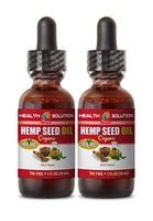 Stress Relief Supplement Natural - Hemp Seed Oil Organic 780 MG Drops - Hemp Seed Oil for Pain Relief - 2 Bottles 2 FL OZ (60 ML)