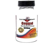Guggul Standardized Extract 1000mg * 200 Capsules 100 % Natural - by EarhNaturalSupplements