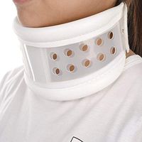 JOEPET Neck Collar Support - Neck Brace Traction for Stiff Neck Pain Relief Injury Recovery, Breathable Material and Height Adjustable,L