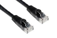 CablesAndKits - Cat6 Ethernet Cable, Booted, Jacket: PVC (cm), 10 ft, Black, Pure Copper, RJ45 Computer & Networking Patch Cord
