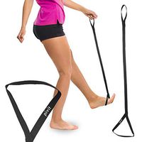 Pivit Leg Lifter Strap | Non-Rigid Foot Loop & Hand Grip Lifters for Adults, Seniors, Elderly, Handicap & Disability | Long Band Mobility Aid for Car, Bed, Couch, Hip Replacement & Wheelchair