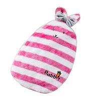 Hot Water Bottle Filling Water Plush Rubber Warm Water Bag #3