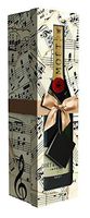 EndlessArtUS Pomerol Champagne Gift Box, EZ Champagne Caddy. Easy to Assemble and No Glue Required. (Music)